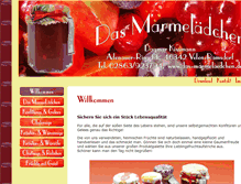Tablet Screenshot of das-marmelaedchen.de